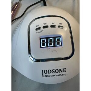 Jodsone SUNX5 Max Nail Lamp Pro Gel Polish LED Lamp w/ 29 polishes & carry case